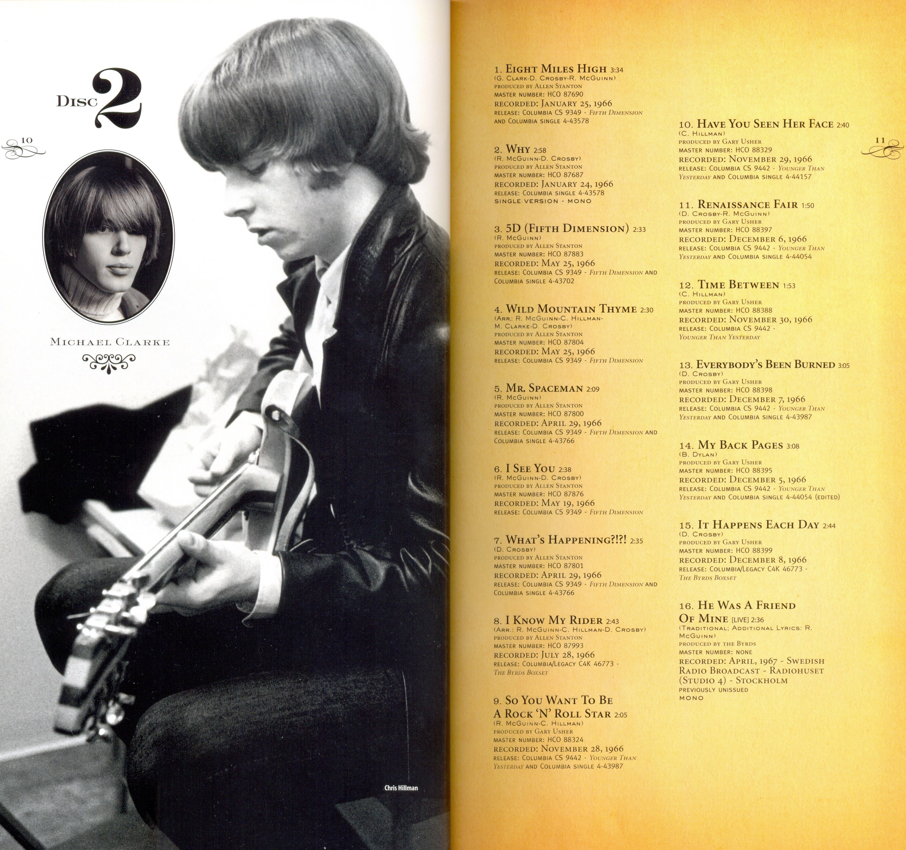 The Byrds  There Is A Season : Booklet 6